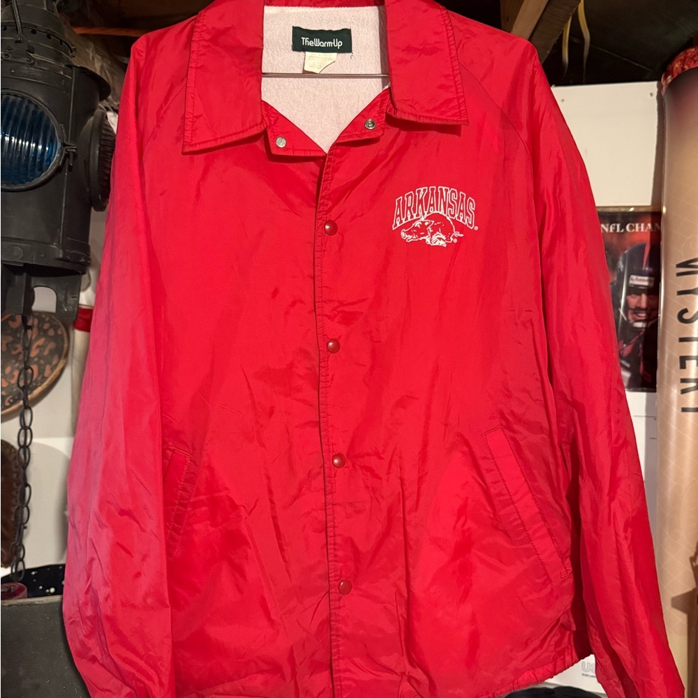 Arkansas Coach Cozy Windbreaker